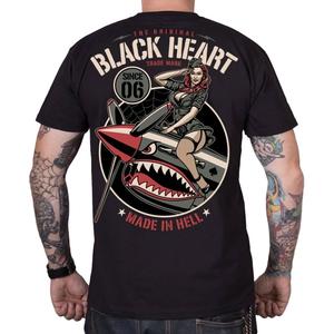 T-paita Black Heart Air Fighter musta
