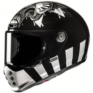 Integroitu moottoripyöräkypärä HJC V10 Crania MC5 musta-harmaa