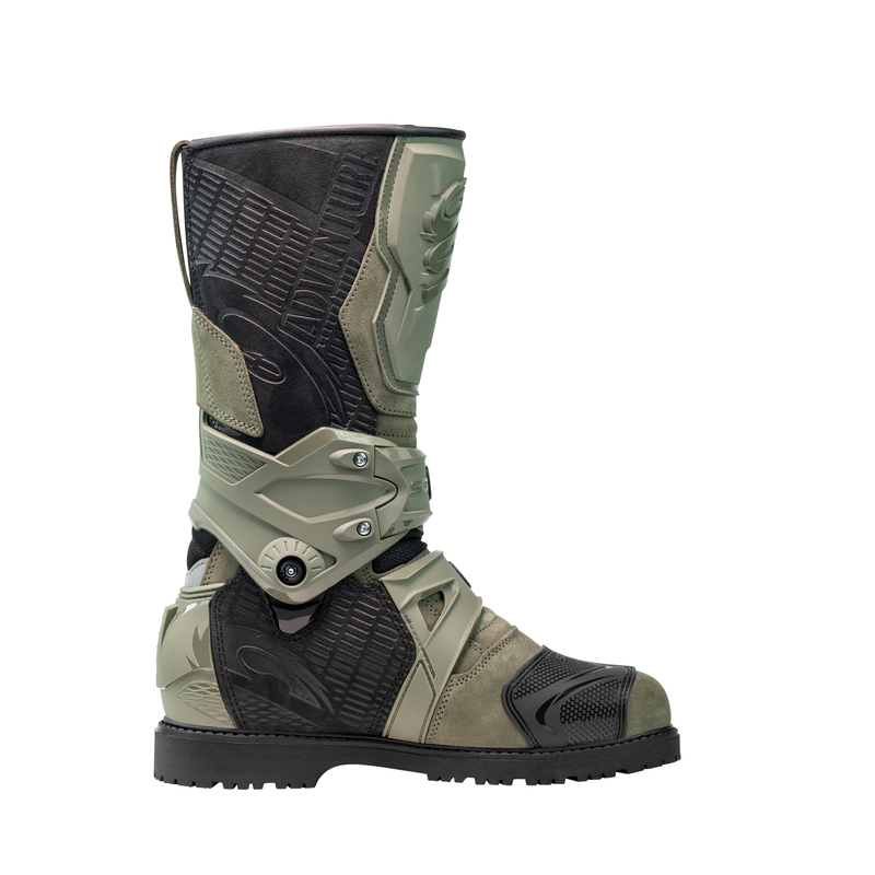 SiDi Adventure Gore-Tex 2 Military khaki moottoripyöräsaappaat