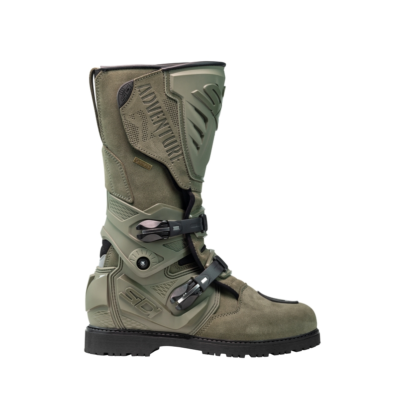 SiDi Adventure Gore-Tex 2 Military khaki moottoripyöräsaappaat