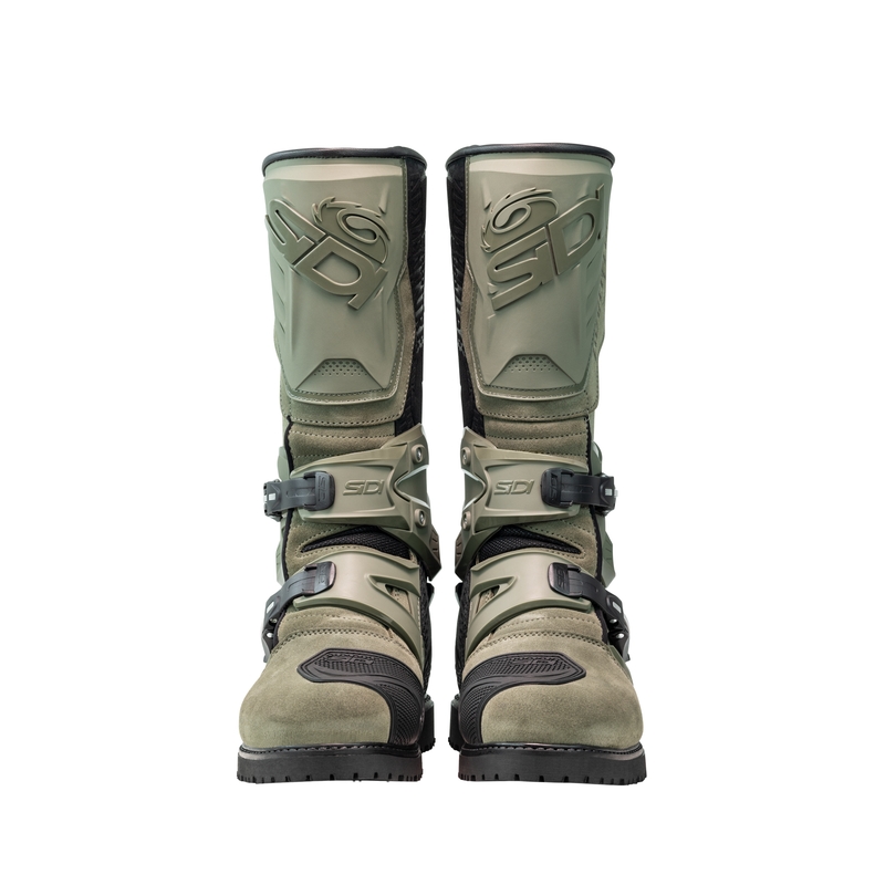 SiDi Adventure Gore-Tex 2 Military khaki moottoripyöräsaappaat