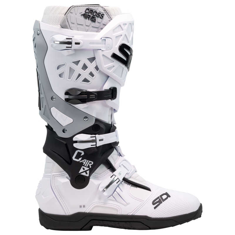 SiDi Crossair X moottoripyöräsaappaat musta ja valkoinen