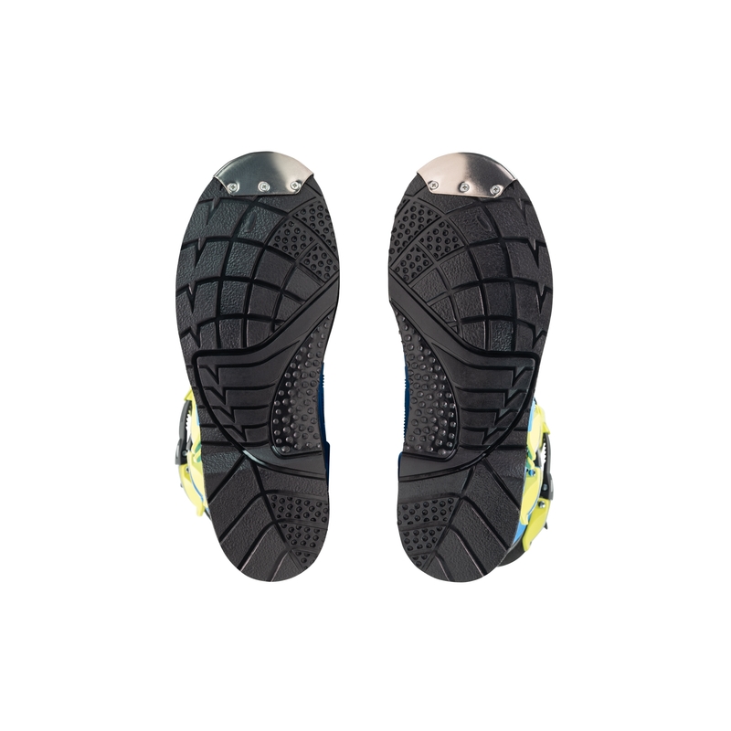 Lasten motocross-kengät SiDi Flame sininen-kelta-musta
