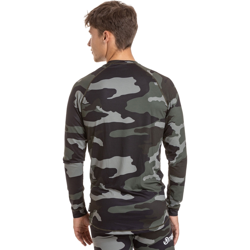 Miesten lämpö t-paita Meatfly Avery camo