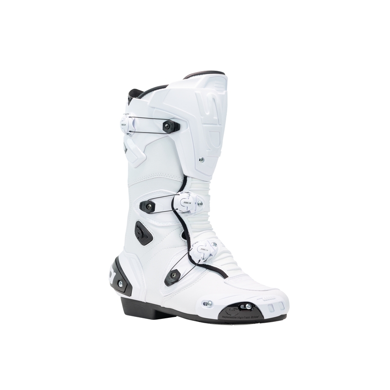 Moottoripyöräsaappaat SiDi MAG 1 valkoinen-valkoinen