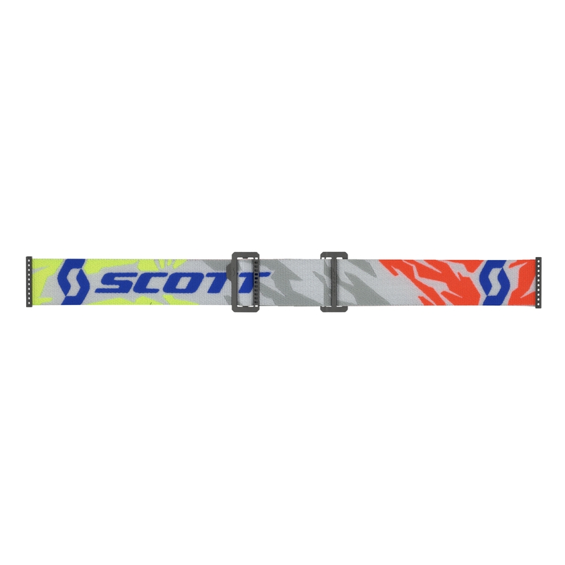 Lasten motocrosslasit SCOTT Primal Youth musta kirkkaalla pleksillä varustettuna.