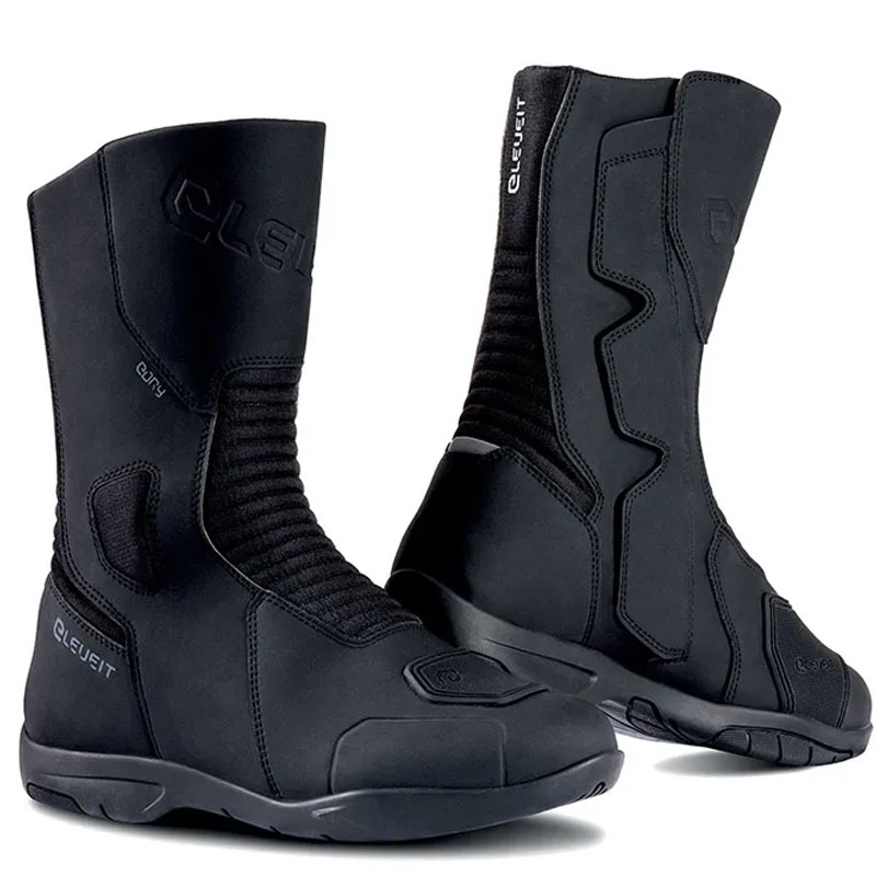 Eleveit Proton WP Musta Moottoripyöräsaappaat