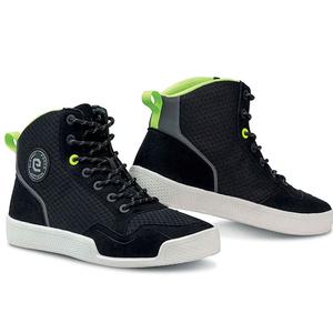 Eleveit Force Airtech Musta-Fluo Keltainen Moottoripyöräilykengät