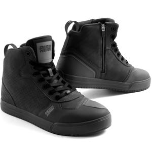 Rebelhorn Spike Musta nahkaiset moottoripyörä saappaat