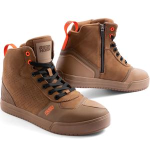 Rebelhorn Spike Ruskea nahkaiset moottoripyörä saappaat