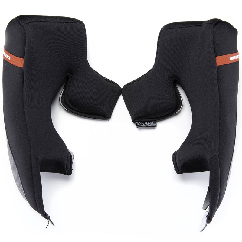 Puskuri kypärille SCORPION EXO-R1 EVO musta