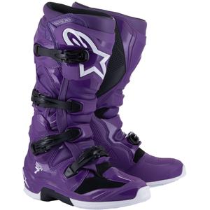 Alpinestars TECH 7 motocross saappaat violetti
