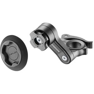 Interphone QUIKLOX kahva liimapohjalla musta