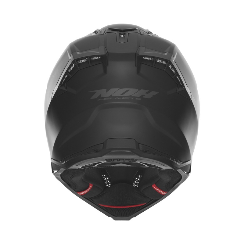 Motocross-kypärä NOX N634 mattamusta