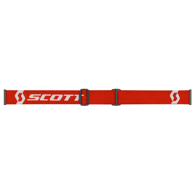 Motocross lasit SCOTT Primal CH punainen ja valkoinen kromi oranssi pleksi