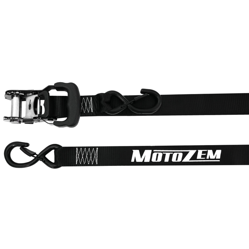 Moottoripyörän hihnat MotoZem salpalla musta