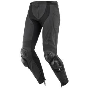 IXON Vortex 3 mustat nahkaiset moottoripyöräilyhousut