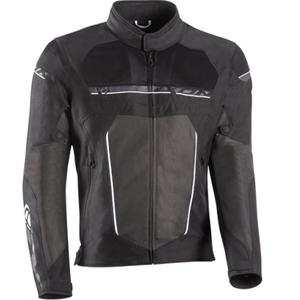 Moottoripyörätakki IXON T-Rex musta-harmaa-valkoinen