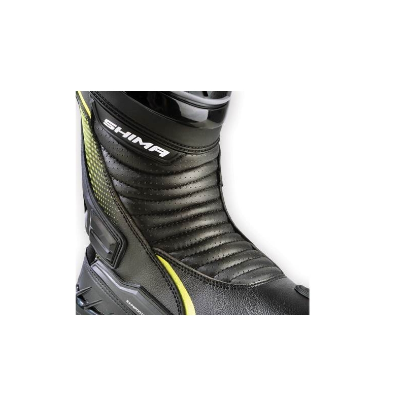 Moottoripyörä saappaat Shima RSX-6 fluo keltainen