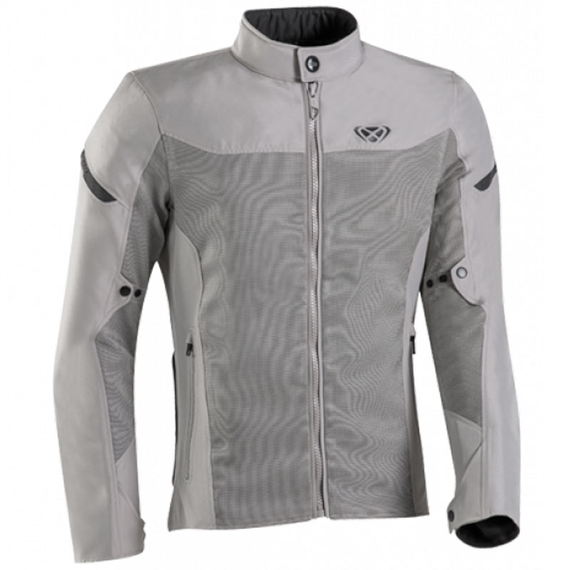 Moottoripyörätakki IXON Fresh harmaa-beige