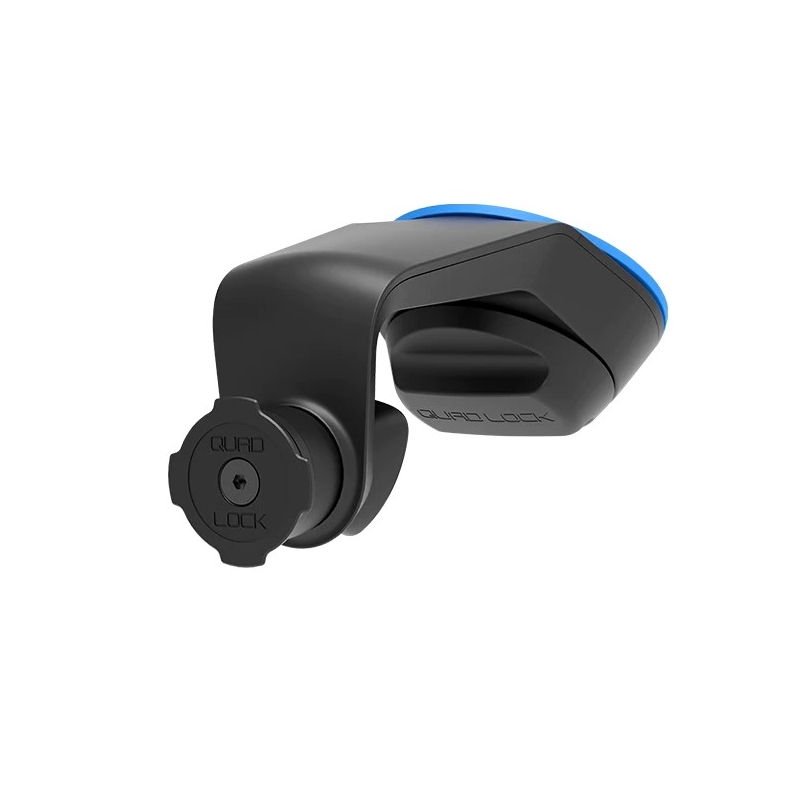 Puhelimen pidike imukupilla tuulilasiin ja kojelautaan Quad Lock® tuulilasiin/kojelautaan kiinnitettävään autotelineeseen.