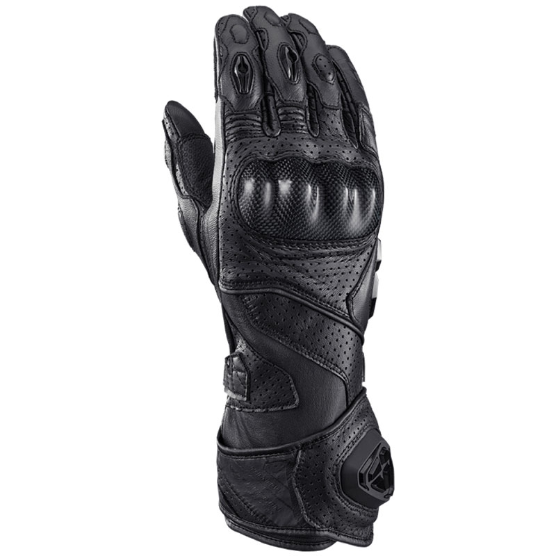 Moottoripyöräilykäsineet IXON Tornado Air musta