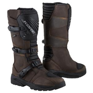 Kore Adventure Long 3.0 moottoripyöräsaappaat ruskea