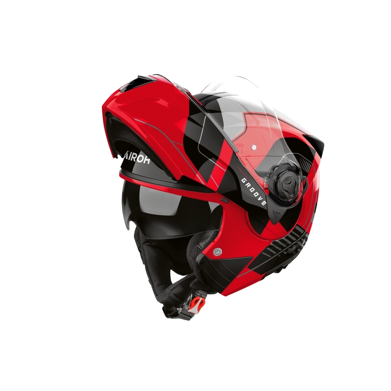 Airoh Specktre Groove Flip kypärä kiiltävä punainen