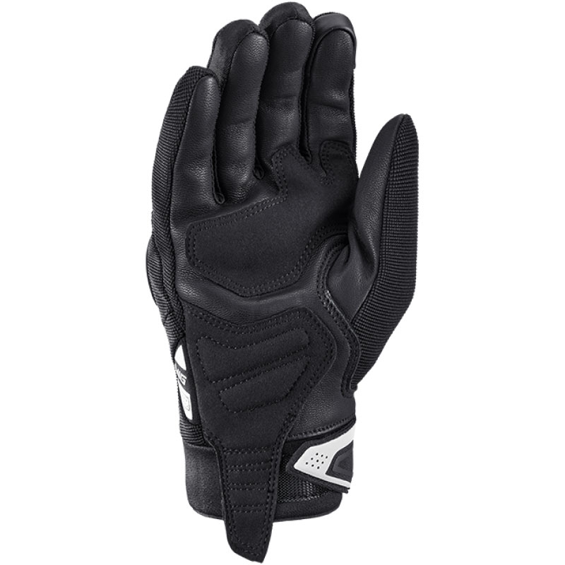 Moottoripyöräilykäsineet IXON Mig 2 musta ja valkoinen