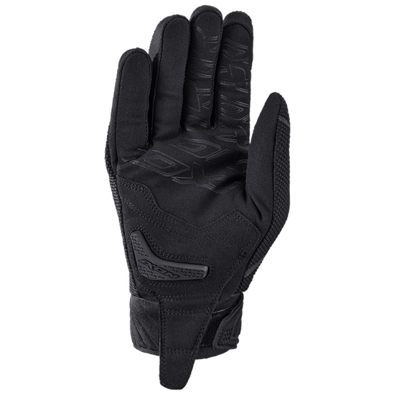 Moottoripyöräilykäsineet IXON Hurricane 2 musta ja valkoinen