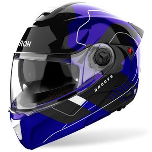 Airoh Specktre Groove flip-up kypärä kiiltävä sininen