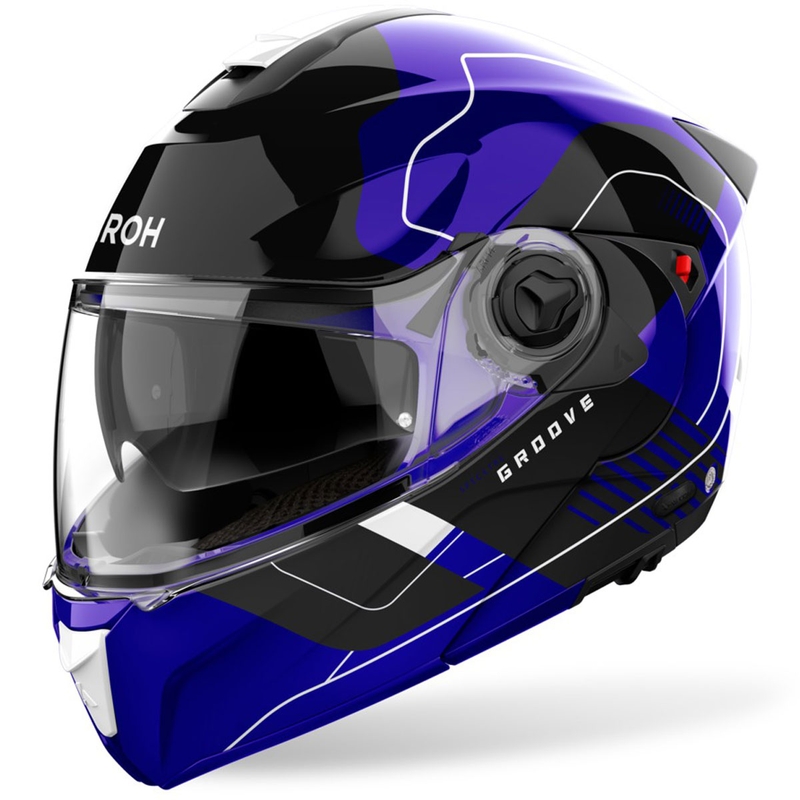 Airoh Specktre Groove flip-up kypärä kiiltävä sininen