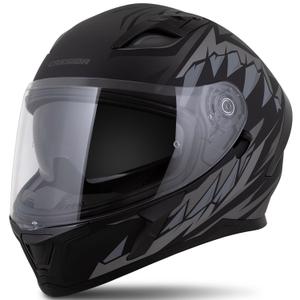 Integroitu kypärä Cassida Orbit Strix matta musta-harmaa