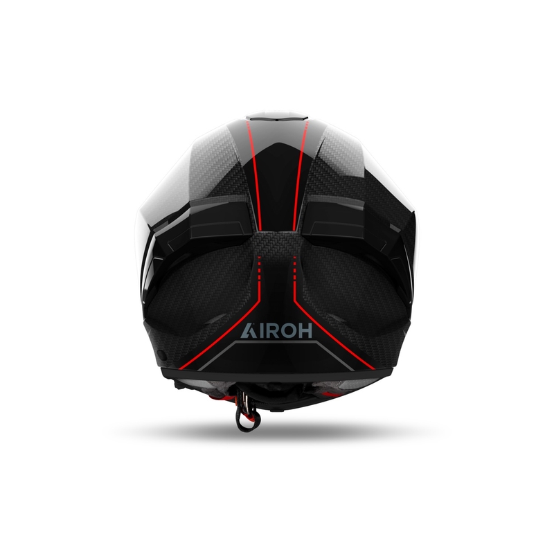 Integroitu moottoripyöräkypärä Airoh MATRYX Carbon kiiltävä musta