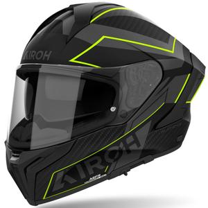 Integroitu moottoripyöräilykypärä Airoh MATRYX Sentinel mattakeltainen