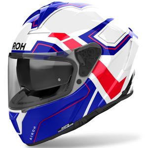 Integroitu moottoripyöräilykypärä Airoh SPARK 2 Dart kiiltävä sinipunainen - punainen