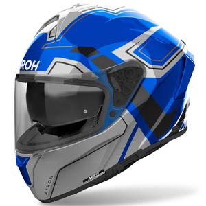 Integroitu moottoripyöräkypärä Airoh SPARK 2 Dart kiiltävä sininen