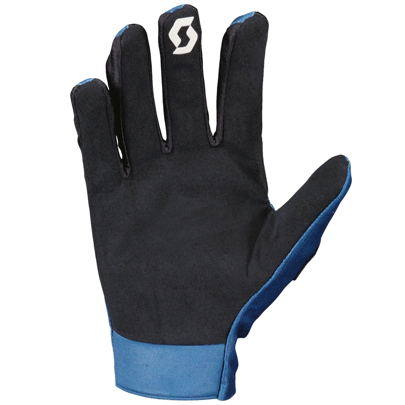 Motocross-hanskat SCOTT COMPETE siniharmaa