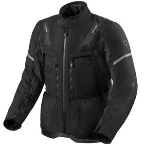 Moottoripyörätakki Revit Sand 5 H2O musta-antrasiitti