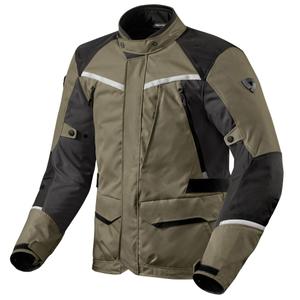 Moottoripyörätakki Revit Voltiac 3 H2O vihreä-harmaa