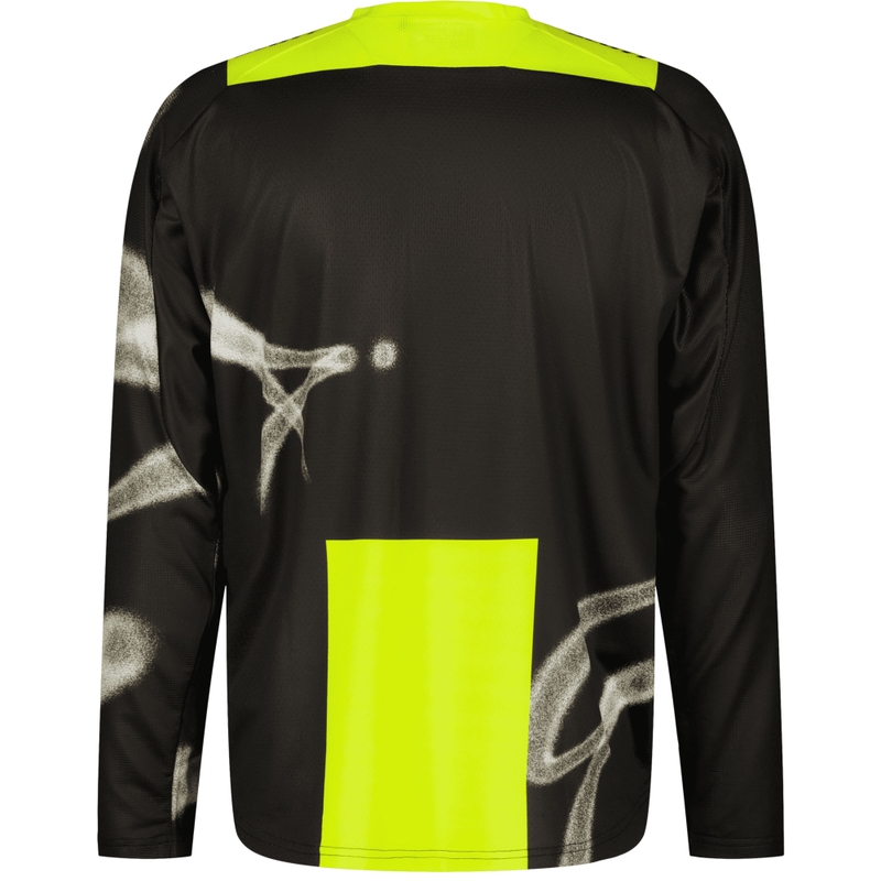 Motocross pelipaita SCOTT EVO Dirt musta-fluo keltainen alennusmyynti