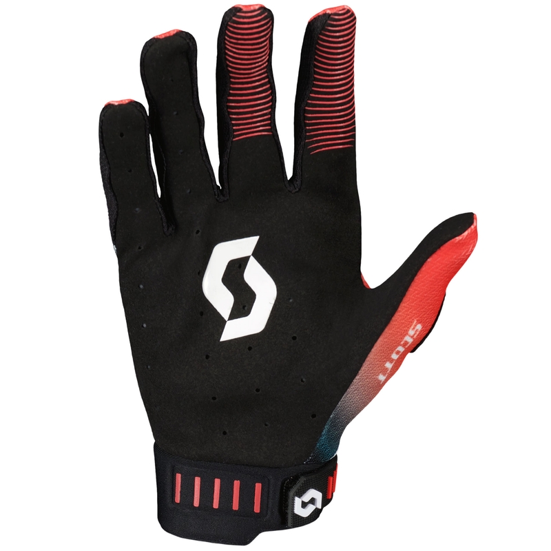 Motocross-hanskat SCOTT Podium PRO punainen-musta