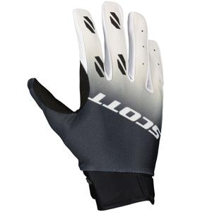 Motocross-hanskat SCOTT Evo Swap musta ja valkoinen