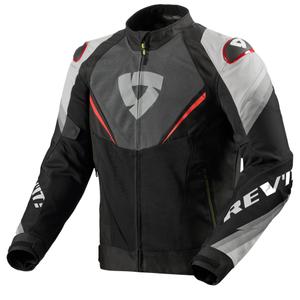 Revit Quantum 3 Air moottoripyörätakki harmaa ja punainen