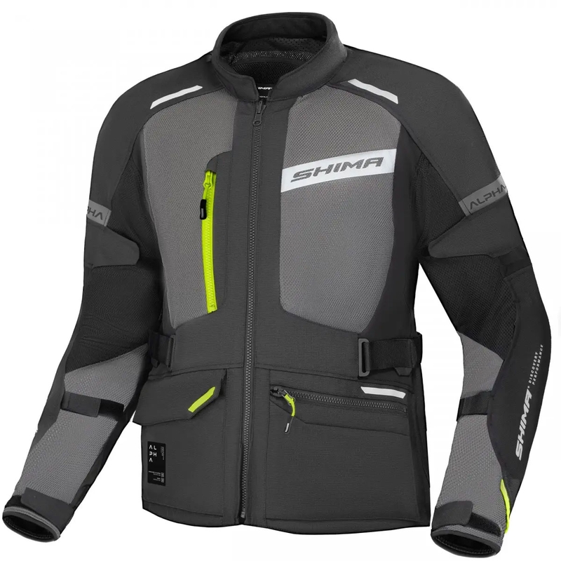 Shima Alpha fluo moottoripyörätakki