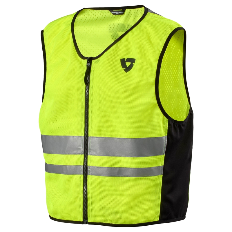 Revit Athos 3 Air fluo-keltainen heijastava moottoripyöräliivi