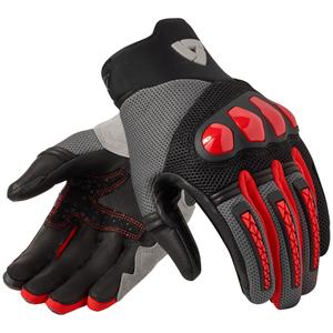 Revit Speedart Air moottoripyöräilykäsineet harmaa ja punainen