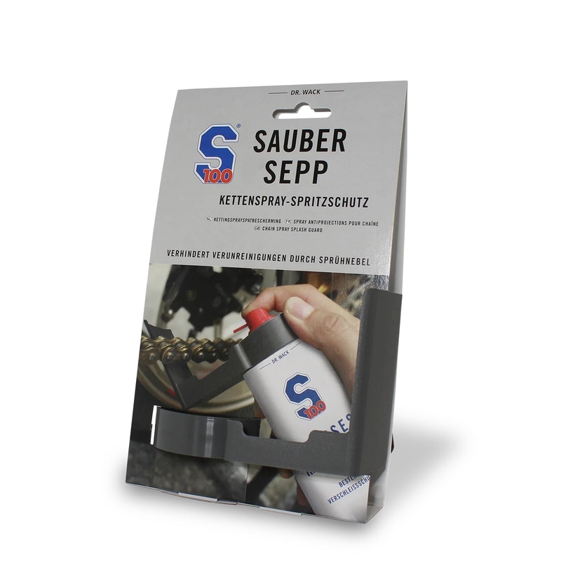 Nástavec ke sprejům na řetězy S100 Sauber Sepp černý