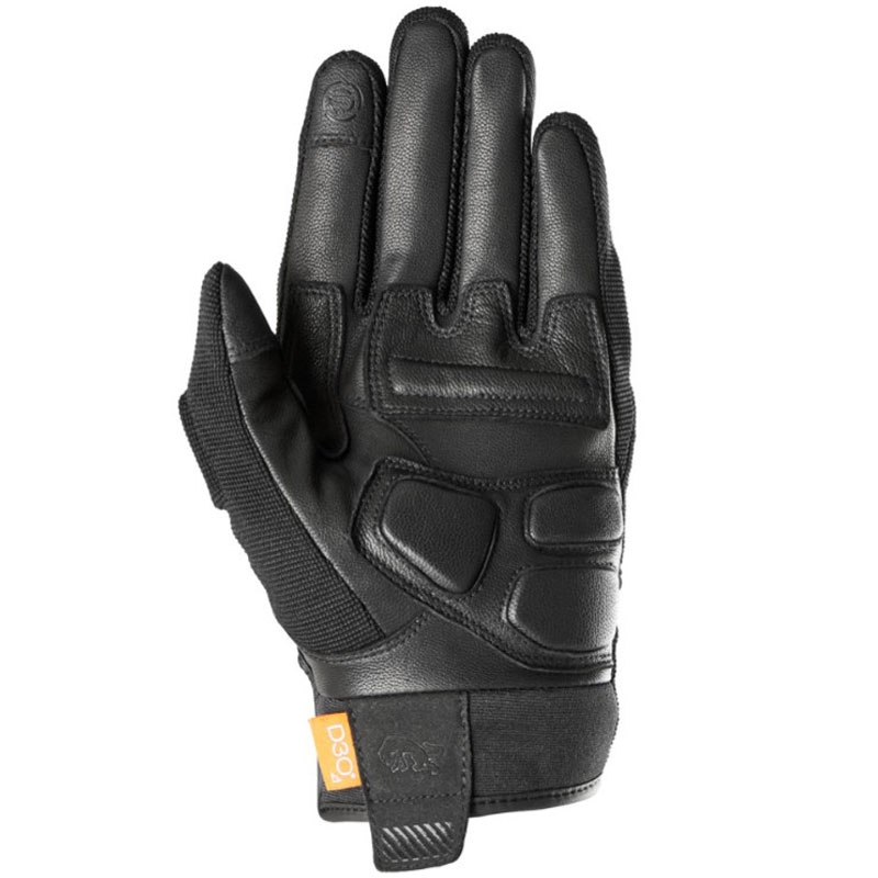 Moottoripyöräilykäsineet Furygan Jet D3O Evo musta ja valkoinen