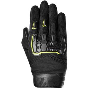 Furygan Shade Musta-Fluo Keltainen Moottoripyöräilykäsineet